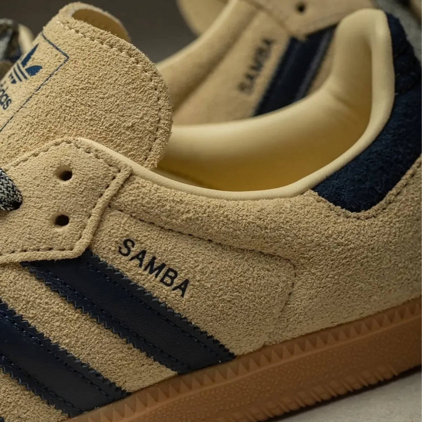 ADIDAS SAMBA WARM VANILLA NIGHT INDIGO